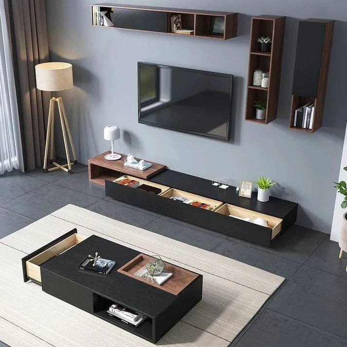 TV TABLE +COFEE TABLE